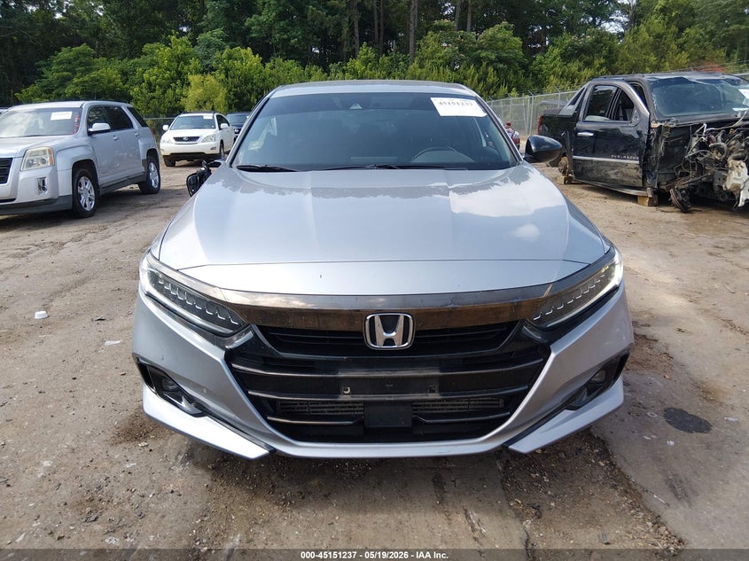 VIN 1HGCV1F37MA072353 2021 HONDA ACCORD SPORT