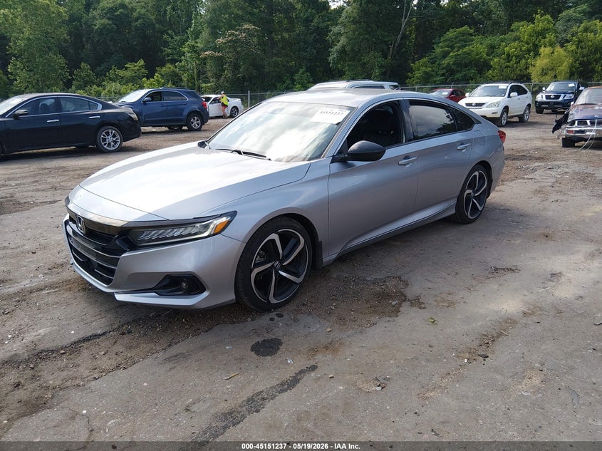 2021 HONDA ACCORD SPORT — Фото 2