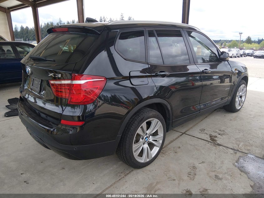 Vin: 5uxwx7c50f0k35219, lot: 45648897, bmw x3 xdrive35i 20154