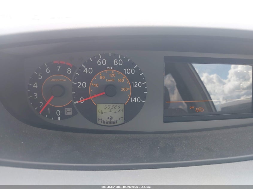 2005 Nissan Quest 3.5 S VIN: 5N1BV28U75N126388 Lot: 45151284