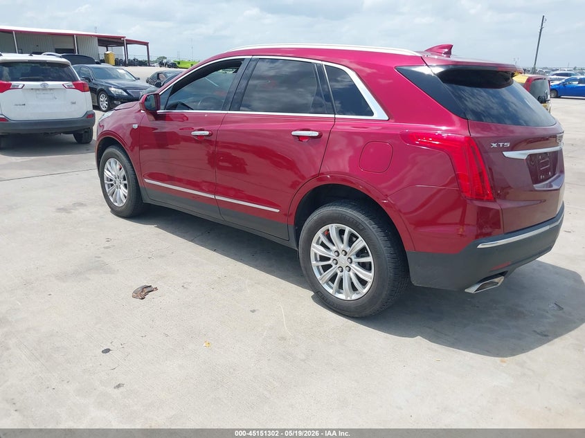 Vin: 1gyknars4kz157124, lot: 45648955, cadillac xt5 standard 20193