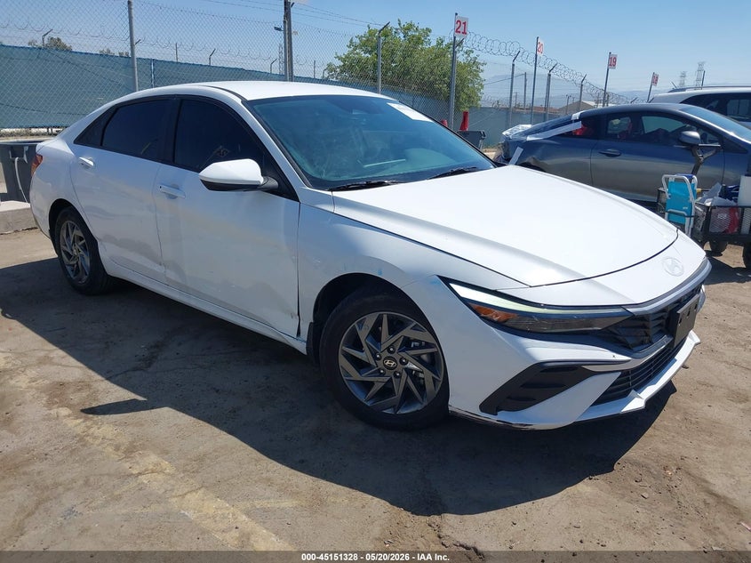 HYUNDAI ELANTRA HYBRID BLUE 2024