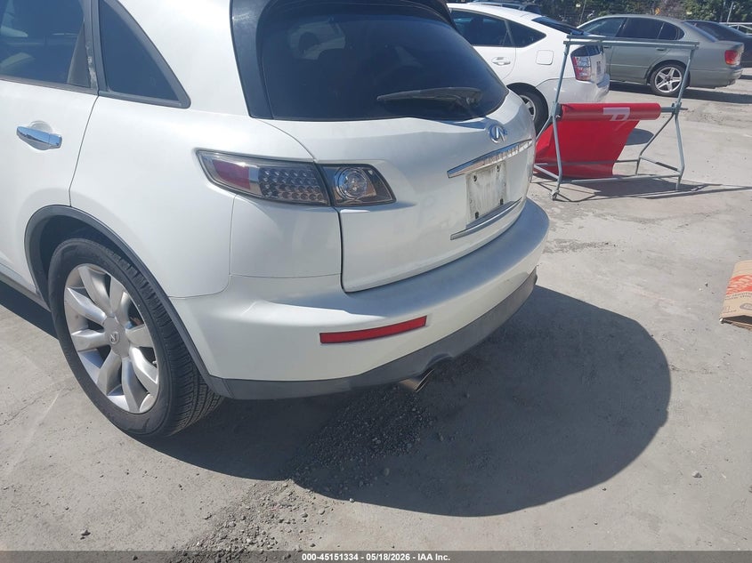 2006 Infiniti Fx35 VIN: JNRAS08U16X104857 Lot: 45151334