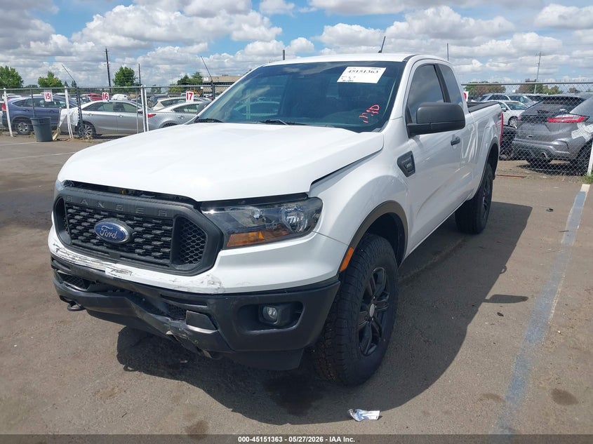 Vin: 1fter1eh9lla99064, lot: 45649016, ford ranger xl 20202