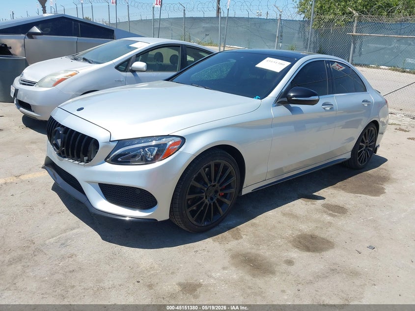 2015 Mercedes-Benz C 300 Sport 4matic 55SWF4KB5FU018114 photo 1