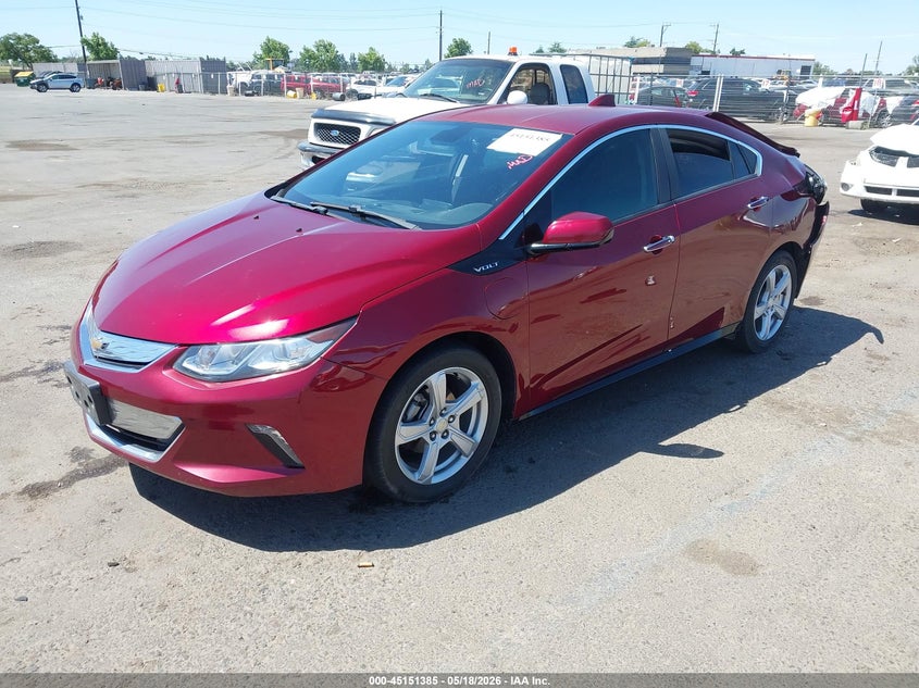 Vin: 1g1rc6s5xhu118984, lot: 45649038, chevrolet volt lt 20172