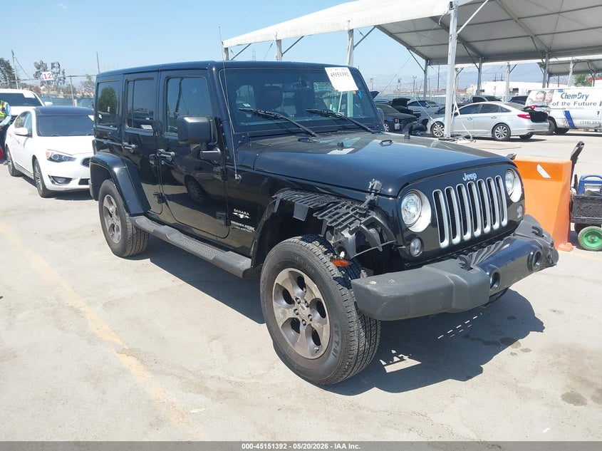 2018 JEEP WRANGLER JK UNLIMITED auction photo 1