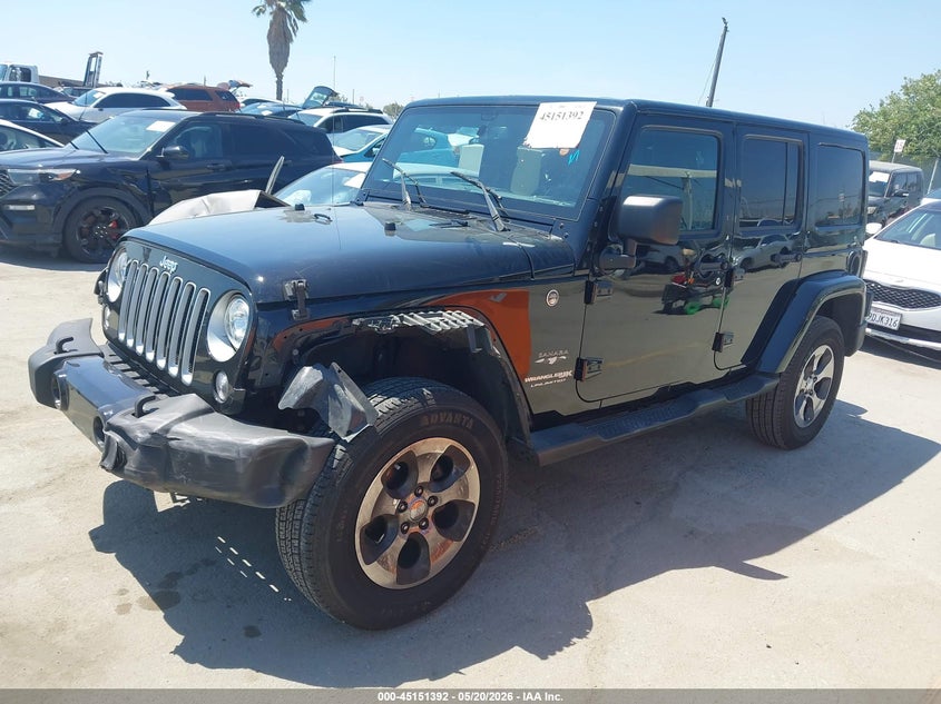 2018 JEEP WRANGLER JK UNLIMITED auction photo 2