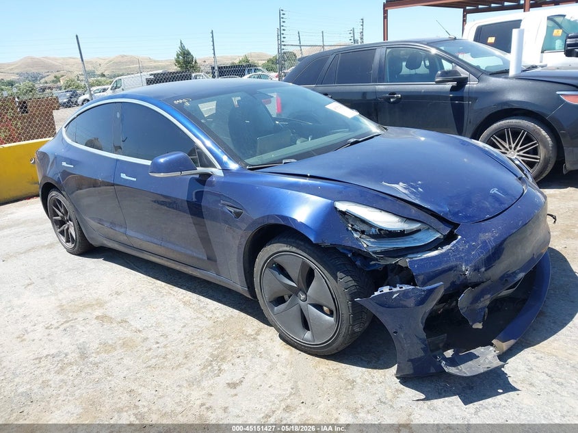 Vin: 5yj3e1ea6jf118031, lot: 45649080, tesla model 3 long range/mid range 2018 img_1