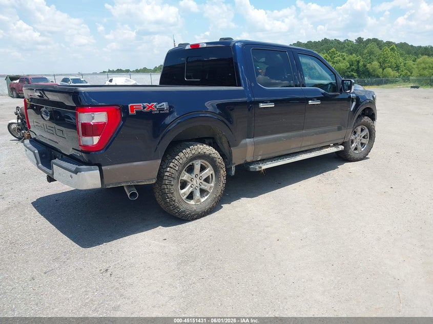 Vin: 1ftfw1e8xnfb40803, lot: 45649084, ford f-150 lariat 20224