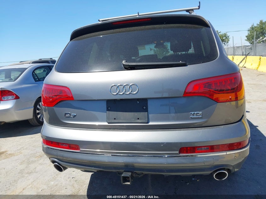 2011 Audi Q7 3.0 3.0 Tdi Premium grey Lot 111045151437 Vin WA1LMAFE7BD000318
