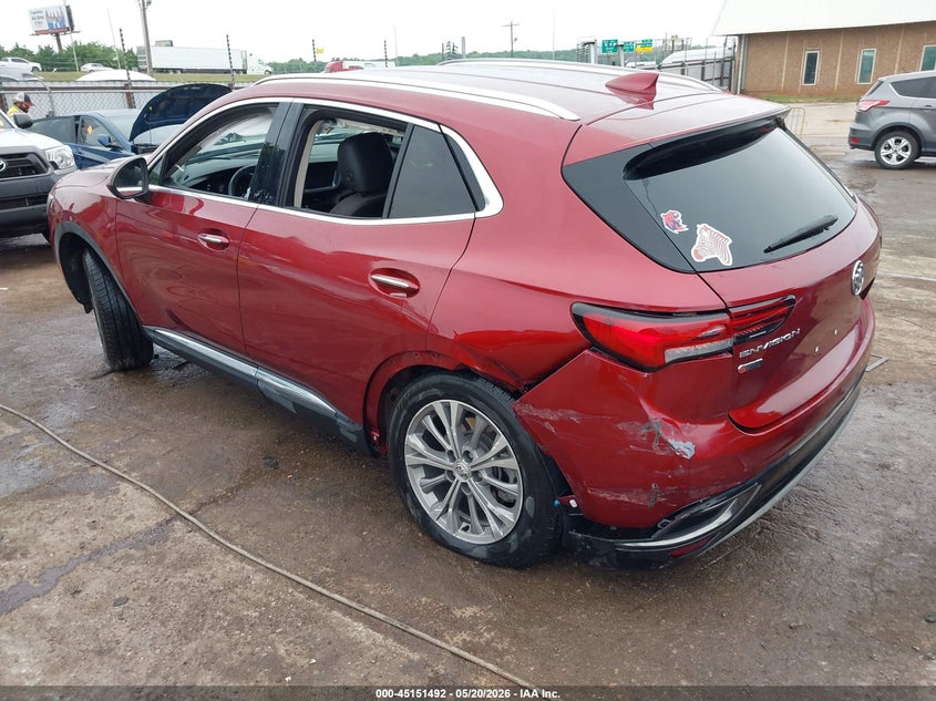 Vin: lrbazlr45nd139234, lot: 45649145, buick envision fwd preferred 20223