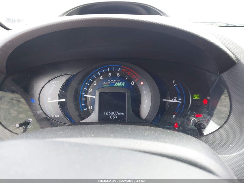 2012 Honda Insight Lx VIN: JHMZE2H54CS002474 Lot: 45151529