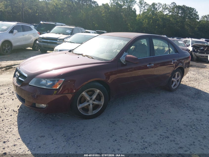 5NPEU46F47H243112 2007 Hyundai Sonata Limited/Se V6 photo 1