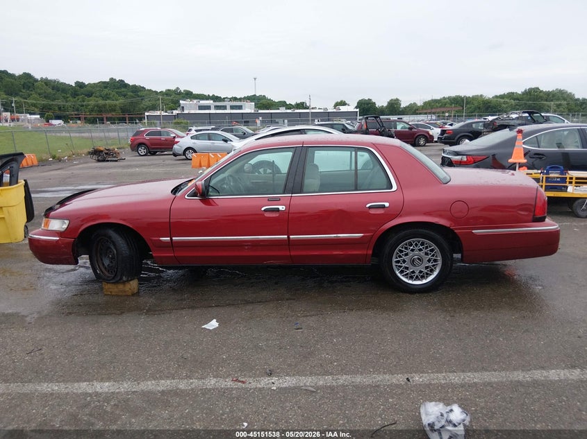 2001 Mercury Grand Marquis Gs VIN: 2MEFM74W11X631024 Lot: 45151538