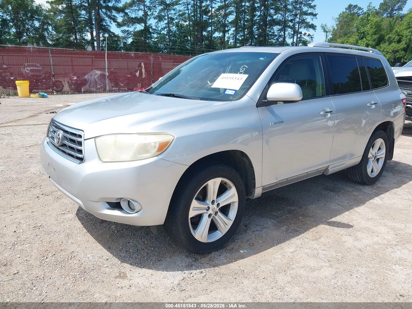 2008 Toyota Highlander, Оба бока, IAAI, VIN JTEDS42A982049007 — фото 2