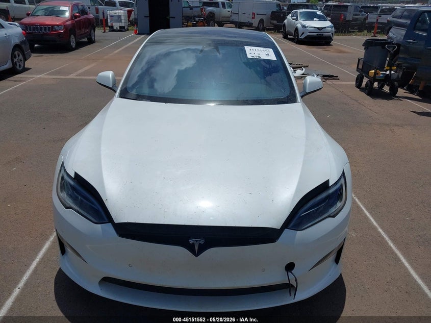 2022 Tesla Model S Plaid VIN: 5YJSA1E67NF473797 Lot: 45151552