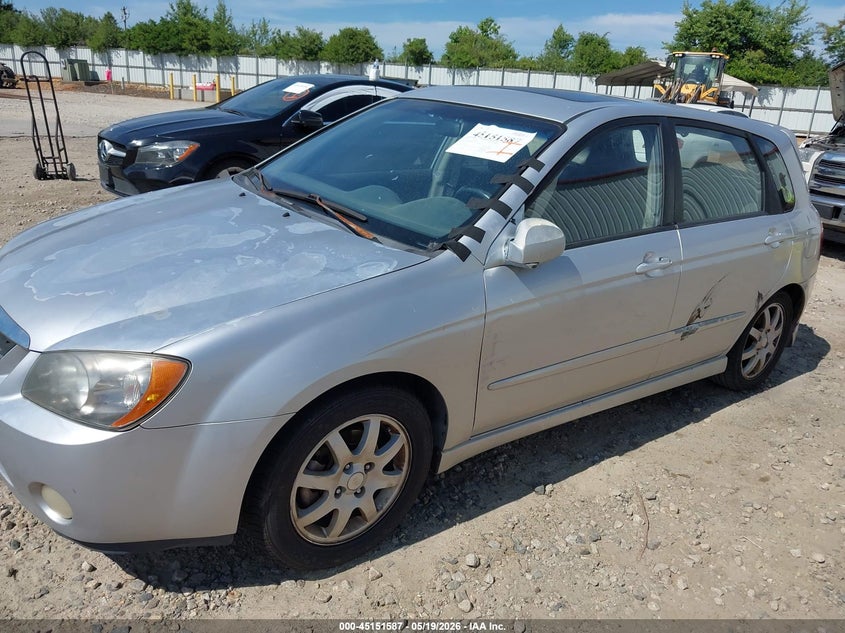 2006 Kia Spectra5 VIN: KNAFE161865314599 Lot: 45151587