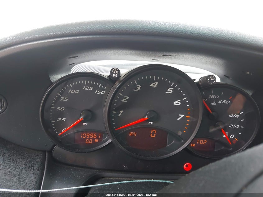 1999 Porsche Boxster VIN: WP0CA2984XU633120 Lot: 45151590