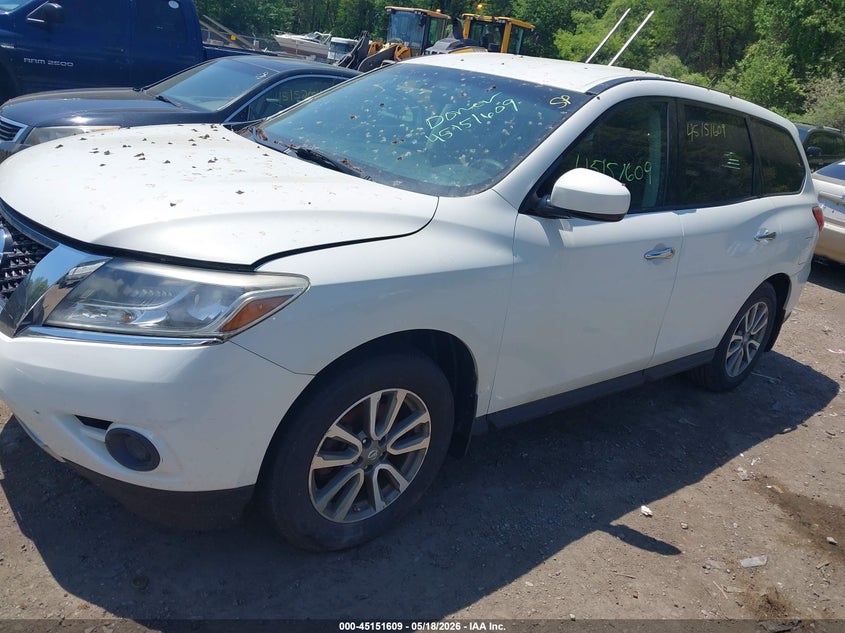 2014 Nissan Pathfinder S 5N1AR2MM7EC693508 photo 1