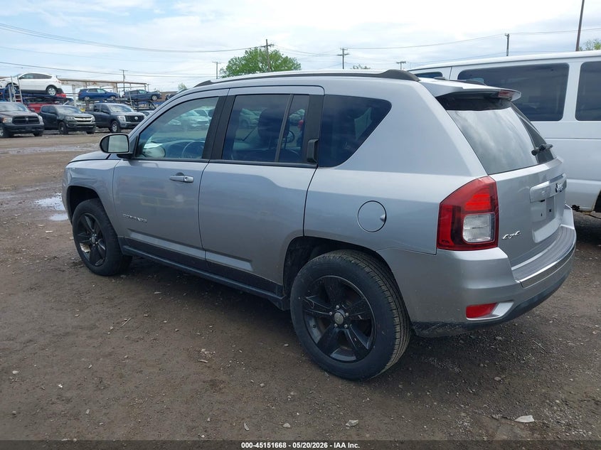 Vin: 1c4njdeb9fd395057, lot: 45649332, jeep compass high altitude edition 20153
