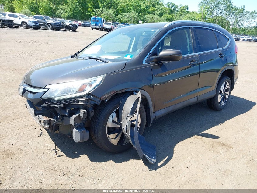 2016 Honda Cr-V Touring 5J6RM4H97GL115784 photo 1