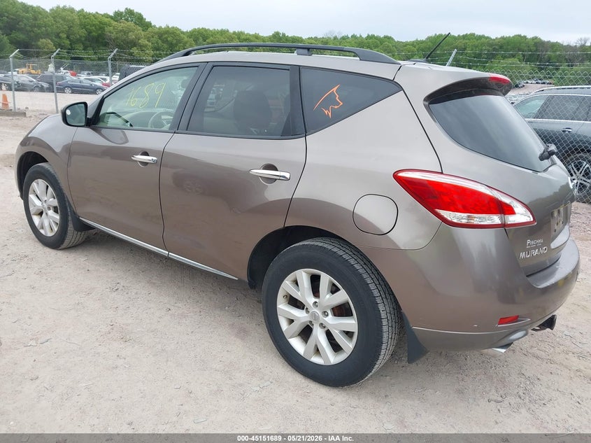 Vin: jn8az1mw8cw205666, lot: 45649353, nissan murano sl 20123