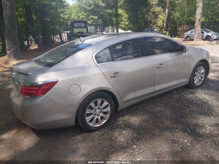 Vin: 1g4gc5grxdf197796, lot: 45649355, buick lacrosse leather group 20134