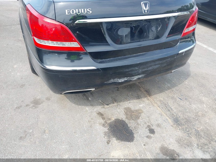 2013 Hyundai Equus Signature VIN: KMHGH4JH8DU062291 Lot: 45151759