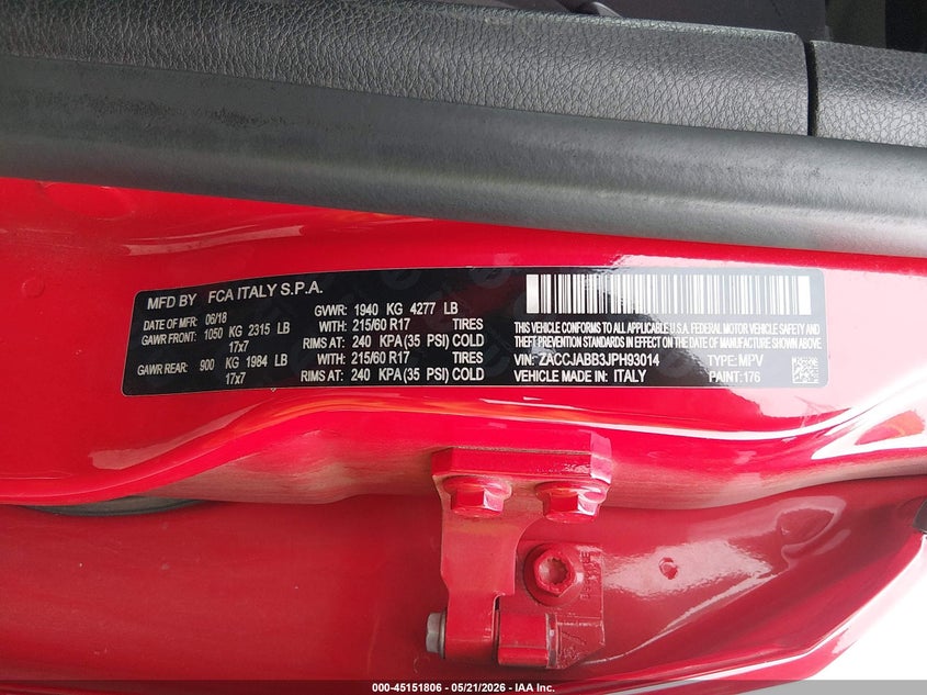 2018 JEEP RENEGADE LATITUDE FWD · Фото 9