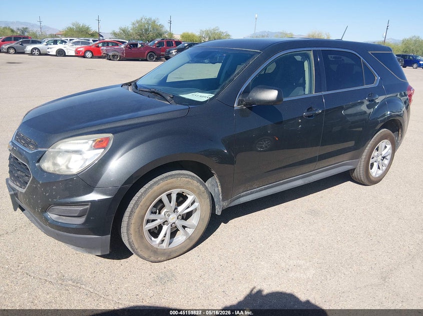 Vin: 2gnfleekxh6323863, lot: 45649490, chevrolet equinox ls 20172