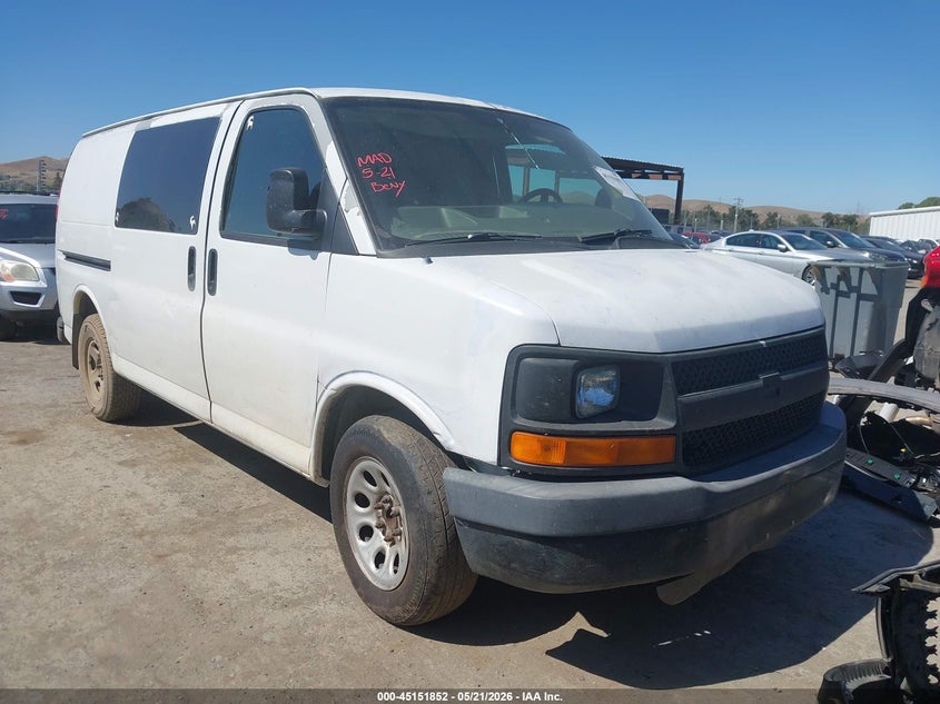 2010 CHEVROLET EXPRESS 1500 WORK VAN