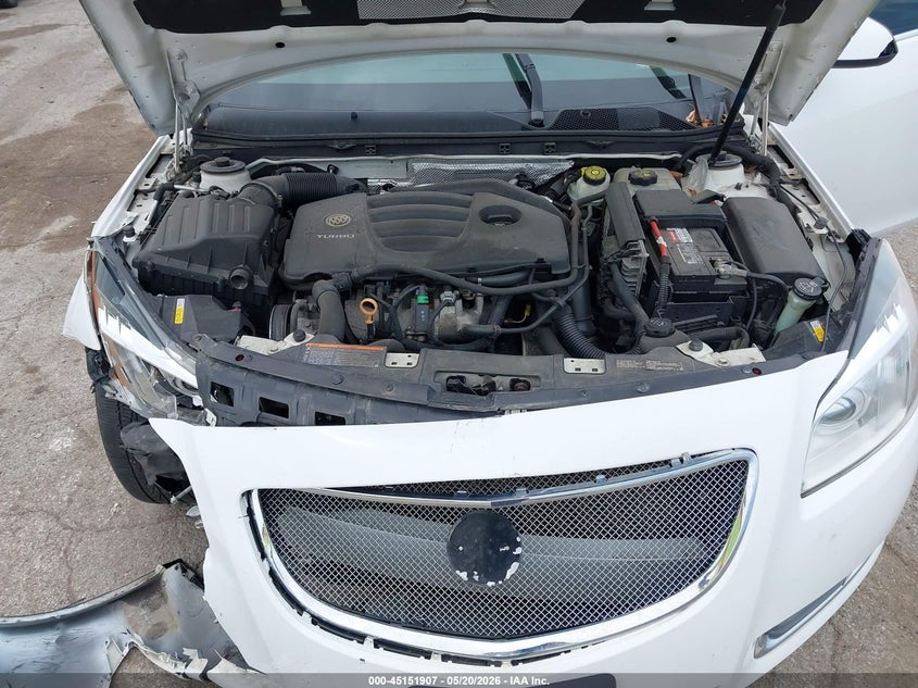 2011 Buick Regal Cxl Turbo Russelsheim VIN: W04GY5GV2B1137793 Lot: 45151907