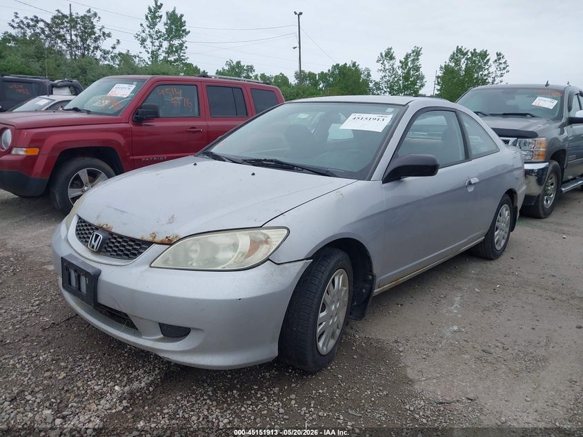 2005 Honda Civic Lx 1HGEM22555L001523 photo 1