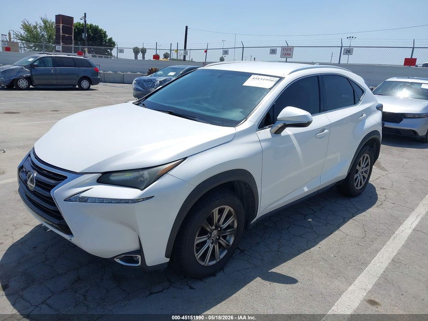 2016 LEXUS NX 200T auction photo 2