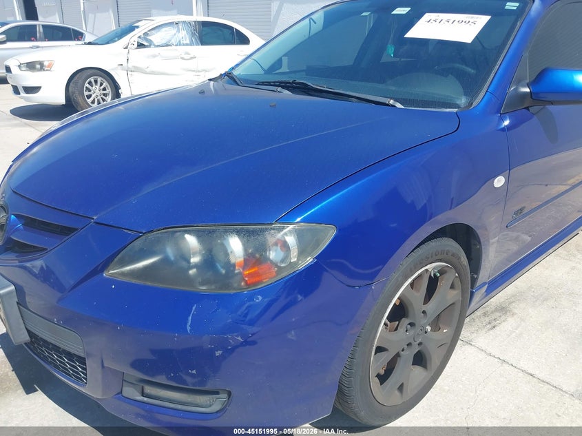 2007 MAZDA 3 SEDAN 2.3L I-4 DOHC, VVT, 151HP