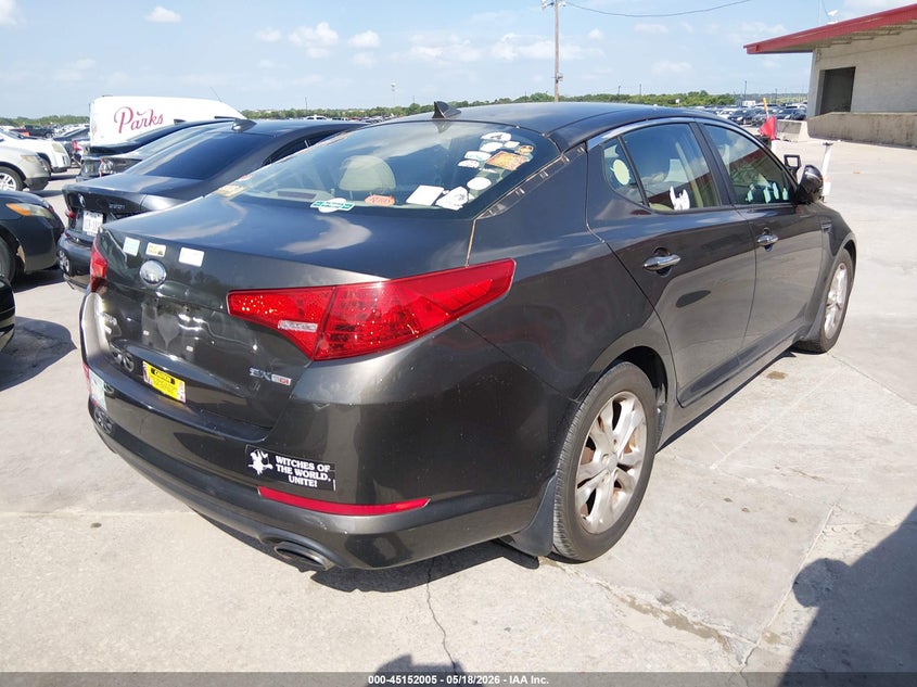 2013 KIA OPTIMA auction photo 4