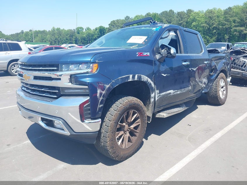 2021 Chevrolet Silverado 1500 4wd  Short Bed Ltz 3GCUYGET6MG293281 photo 1