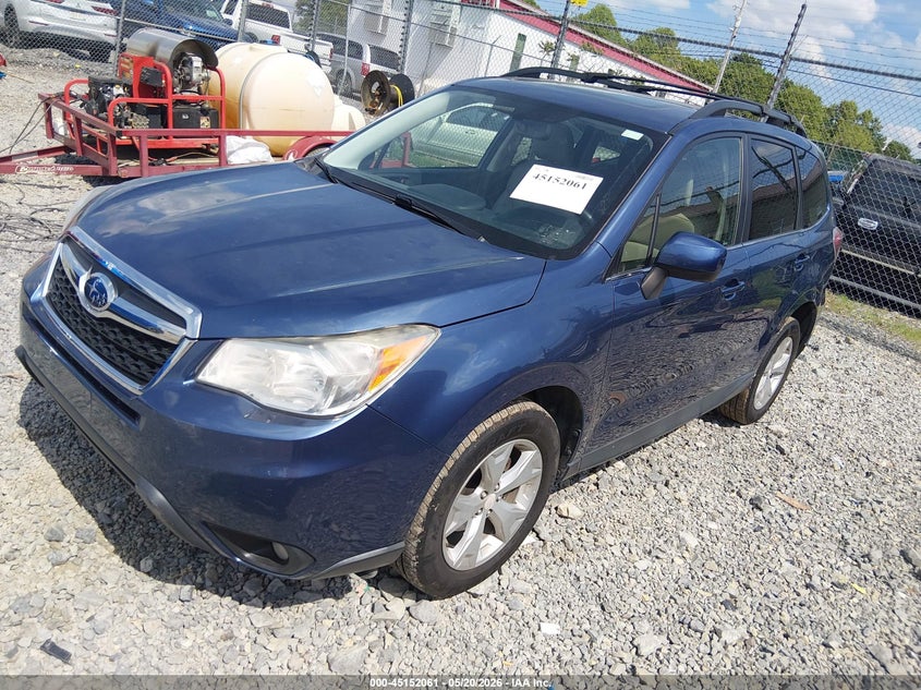 Vin: jf2sjajc0eh557117, lot: 45649725, subaru forester 2.5i limited 20142