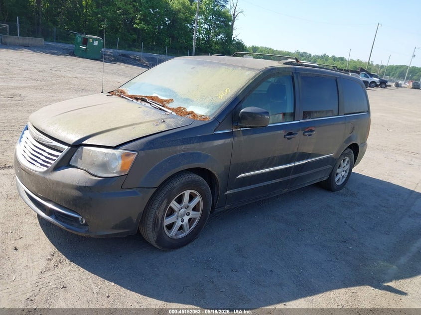Vin: 2c4rc1bg4cr174825, lot: 45649727, chrysler town & country touring 20122