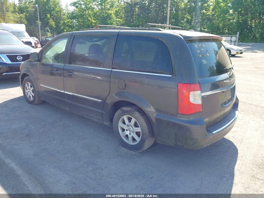 Vin: 2c4rc1bg4cr174825, lot: 45649727, chrysler town & country touring 20123