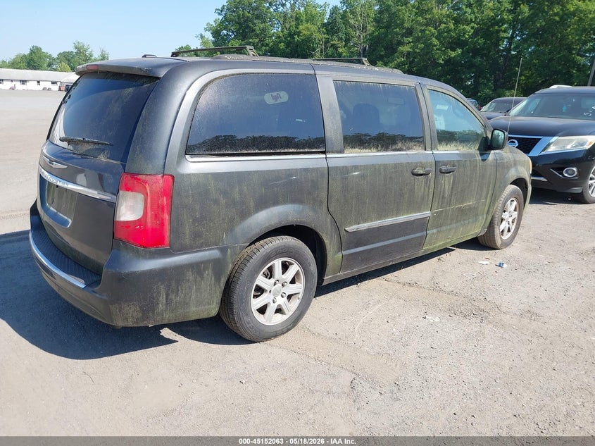 Vin: 2c4rc1bg4cr174825, lot: 45649727, chrysler town & country touring 20124