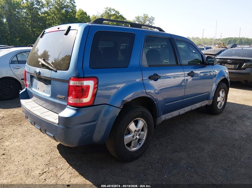 2009 Ford Escape 3.0 Xlt blue Lot 111045152074 Vin 1FMCU93G99KB10475