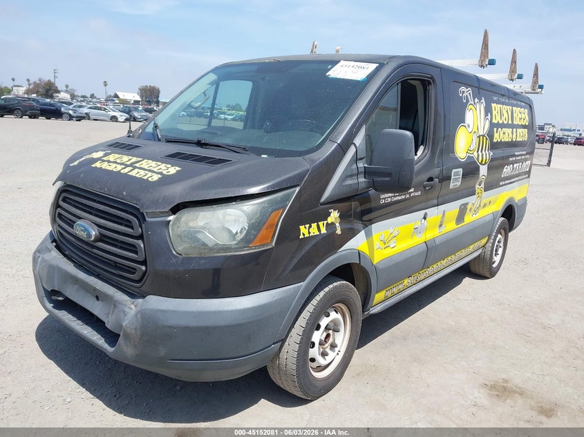 Vin: 1ftnr1zm8fka27774, lot: 45649745, ford transit-250 20152