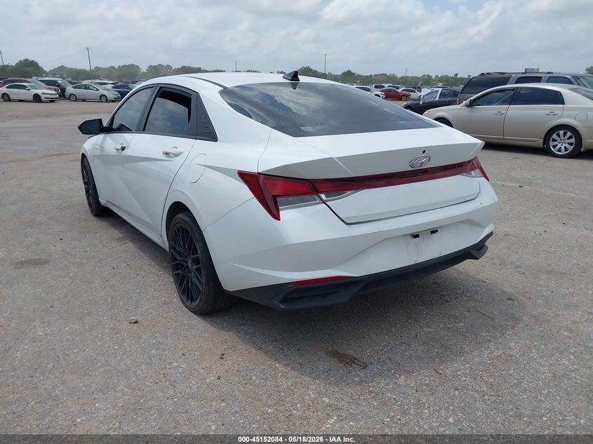 2021 HYUNDAI ELANTRA 2.0L I-4 DOHC, VVT, (VIN: 5NPLL4AG8MH047597