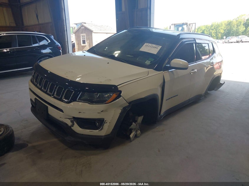 Vin: 3c4njdbb6jt114064, lot: 45649750, jeep compass latitude 4x4 20182