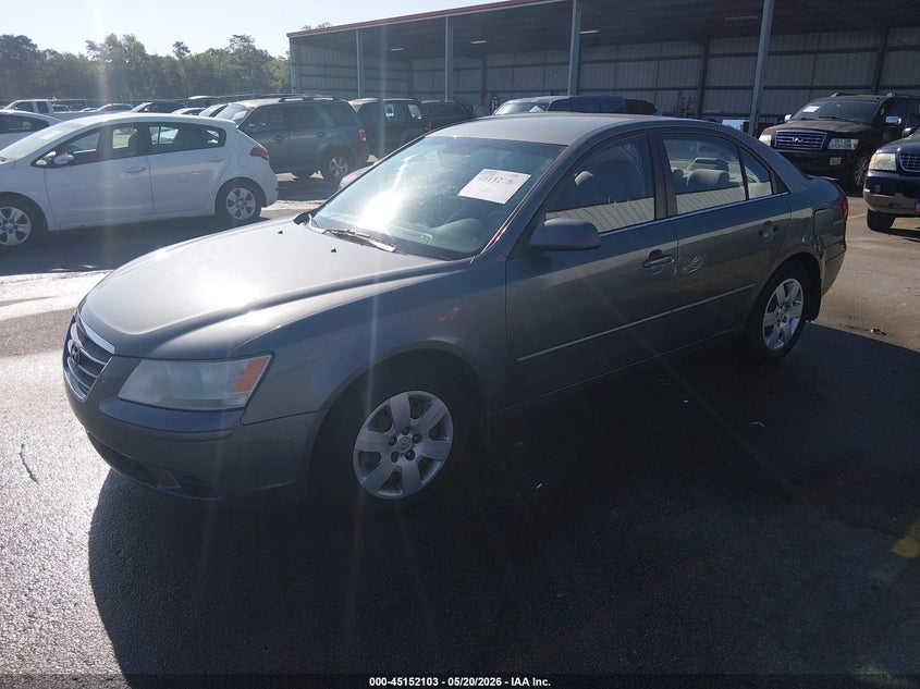 5NPET46C39H560326 2009 Hyundai Sonata Gls photo 1