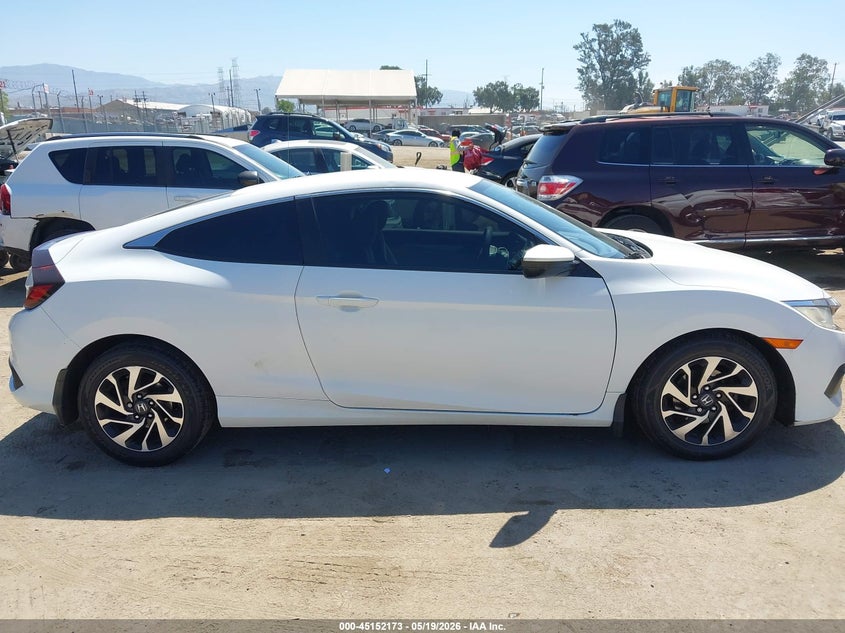 2017 HONDA CIVIC COUPE 2.0L I-4 DOHC, VVT, 158HP