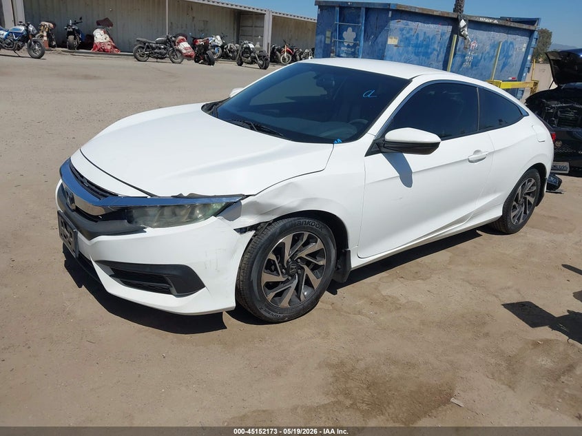 2017 HONDA CIVIC COUPE 2.0L I-4 DOHC, VVT, 158HP