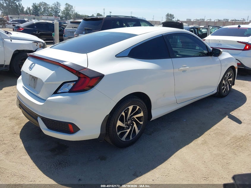 2017 HONDA CIVIC COUPE 2.0L I-4 DOHC, VVT, 158HP